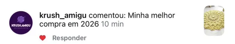 Comentário de aluna 4
