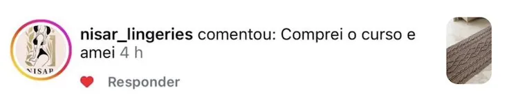 Comentário de aluna 6